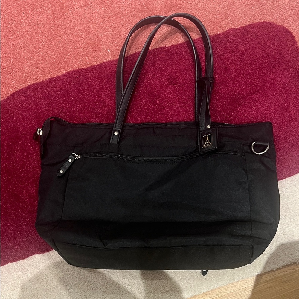 Elegant Black Tote Bag